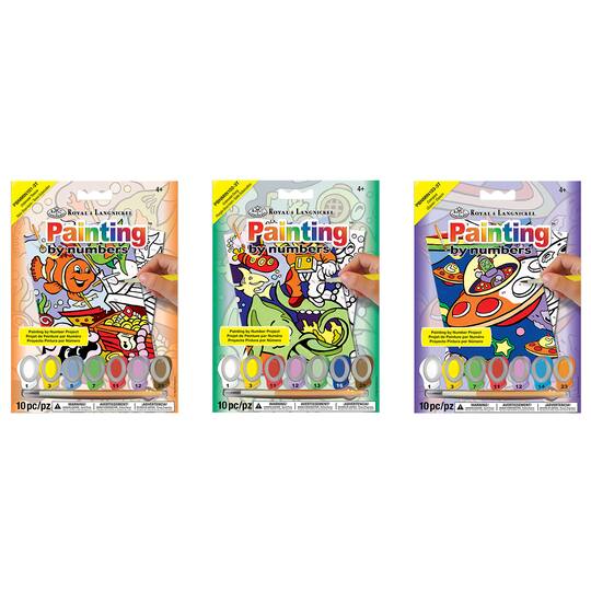 Buy The Royal Langnickel Assorted Mini Painting By Numbers At Michaels